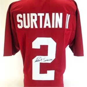 Signed/Autographed Patrick Surtain II NCAA Autographed/Signed Football Jersey.